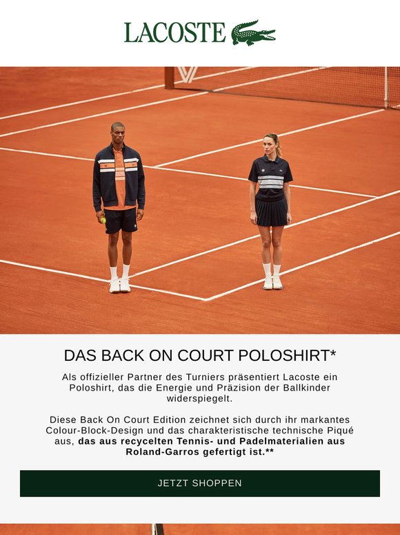 Roland-Garros Back On Court Edition
