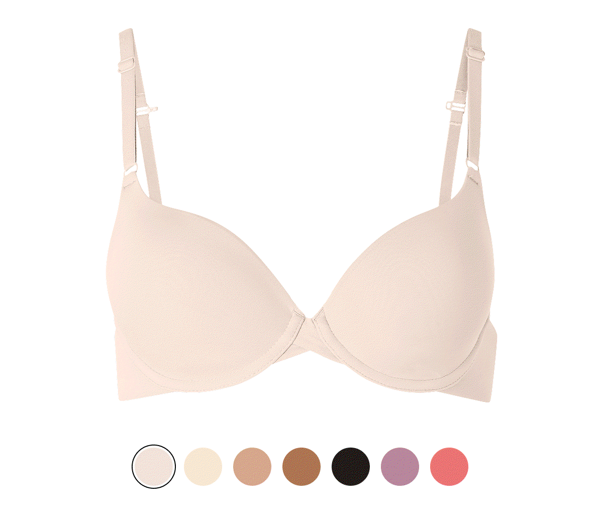 All colors available in the Bliss T-Shirt Bra