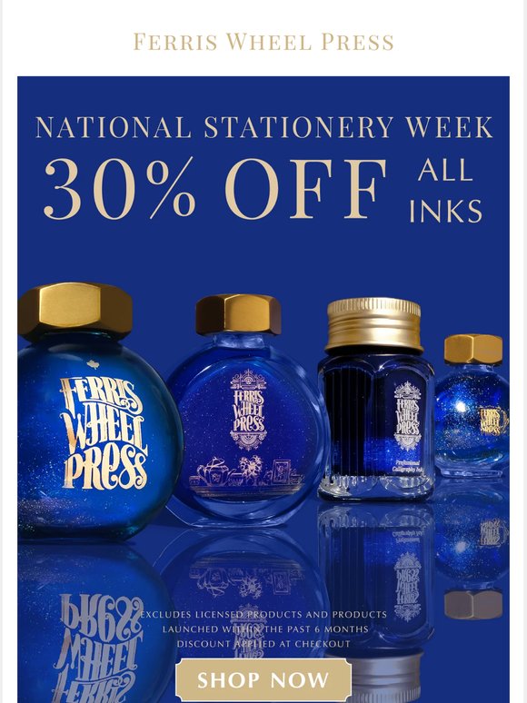 National Stationery Week Starts in Ink ✨