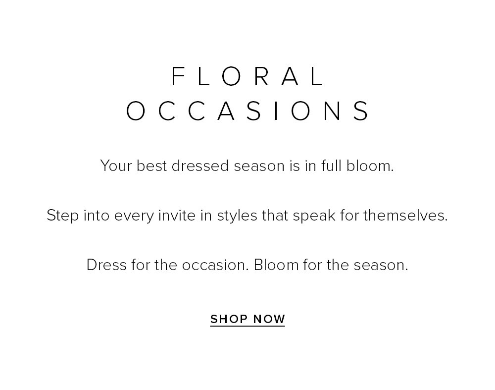 Floral Occasions