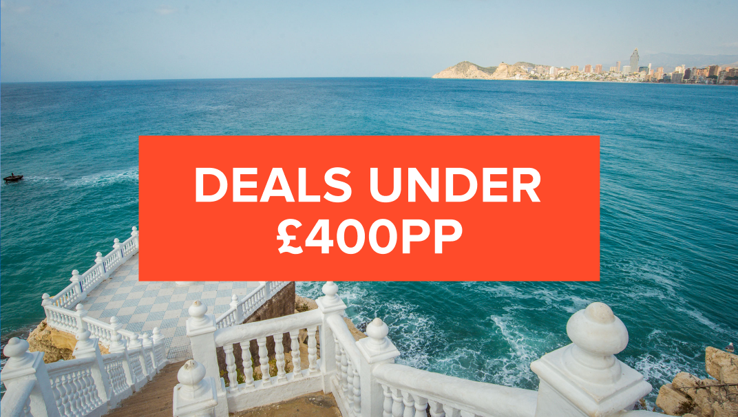 Deals under £400pp