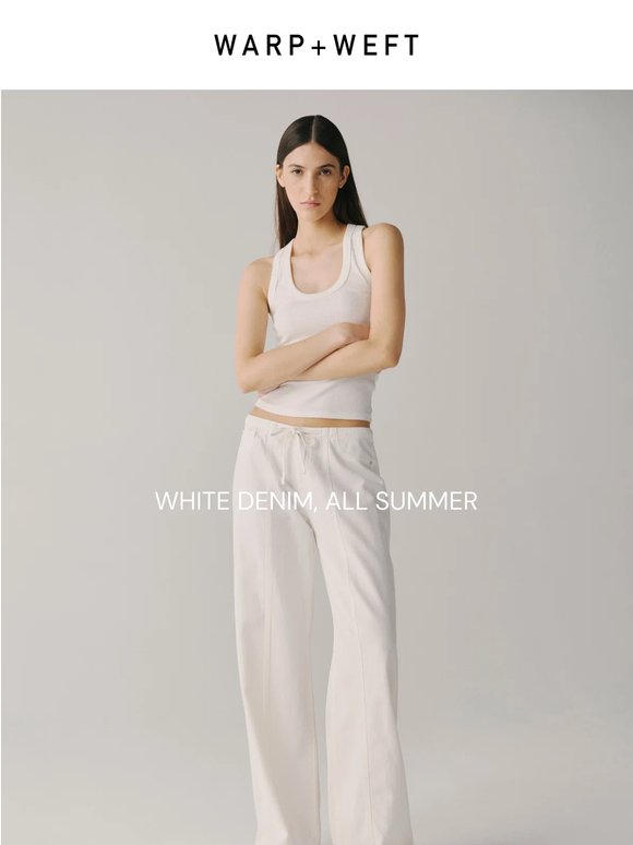 The Case For White Denim This Summer