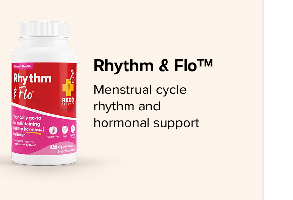 Rhythm & Flo™ | Menstrual cycle rhythm and hormonal support