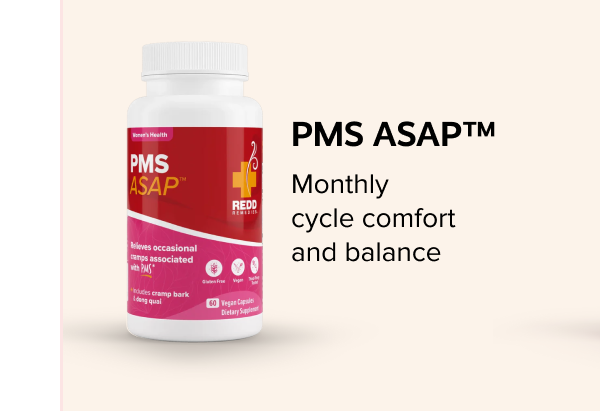PMS ASAP™ | Monthly cycle comfort and balance