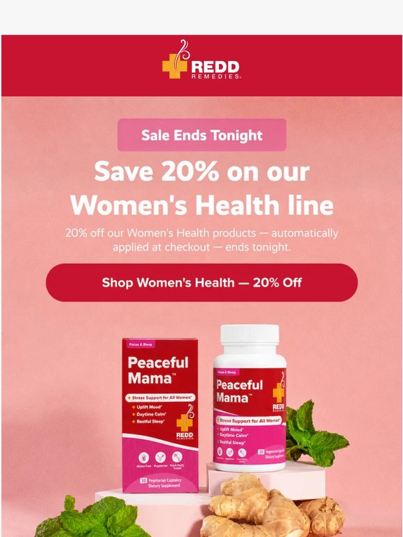 Sale Ends Tonight