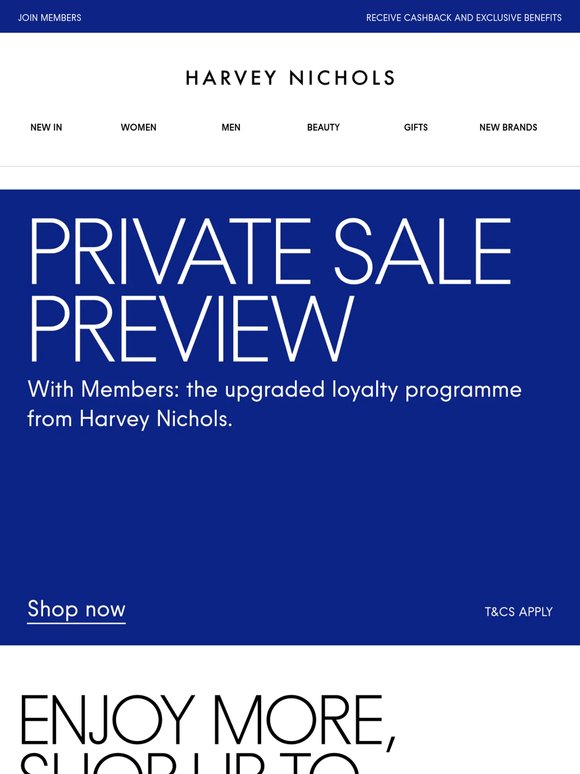 Private Sale Preview has launched