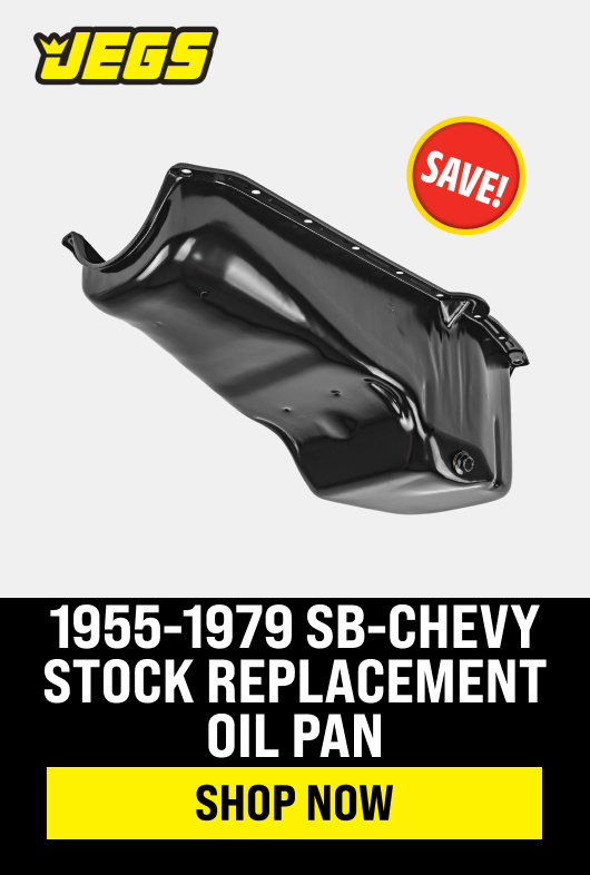 1955-1979 SB-Chevy Stock Replacement Oil Pan