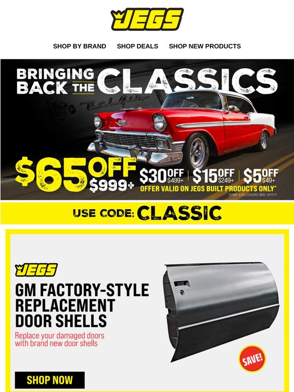 More Parts Your Classic Needs