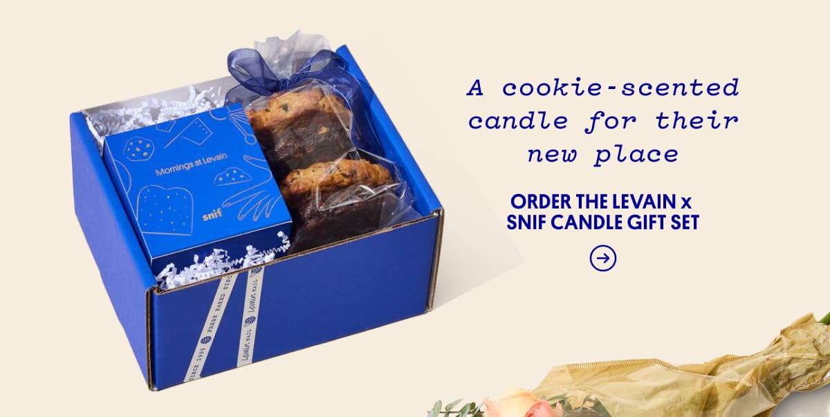 Order the Levain x Snif Candle Gift Set →