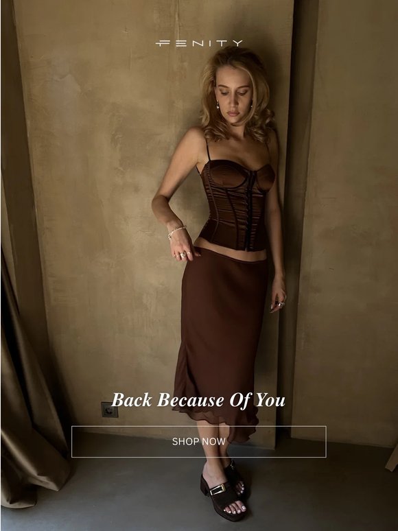 Back In: Our Naomi Set in Brown 🤎📦