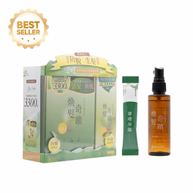 Yutakana Seikatsu Hair Supplement & Essence Set 2pcs