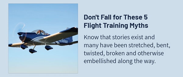 Don’t Fall for These 5 Flight Training Myths