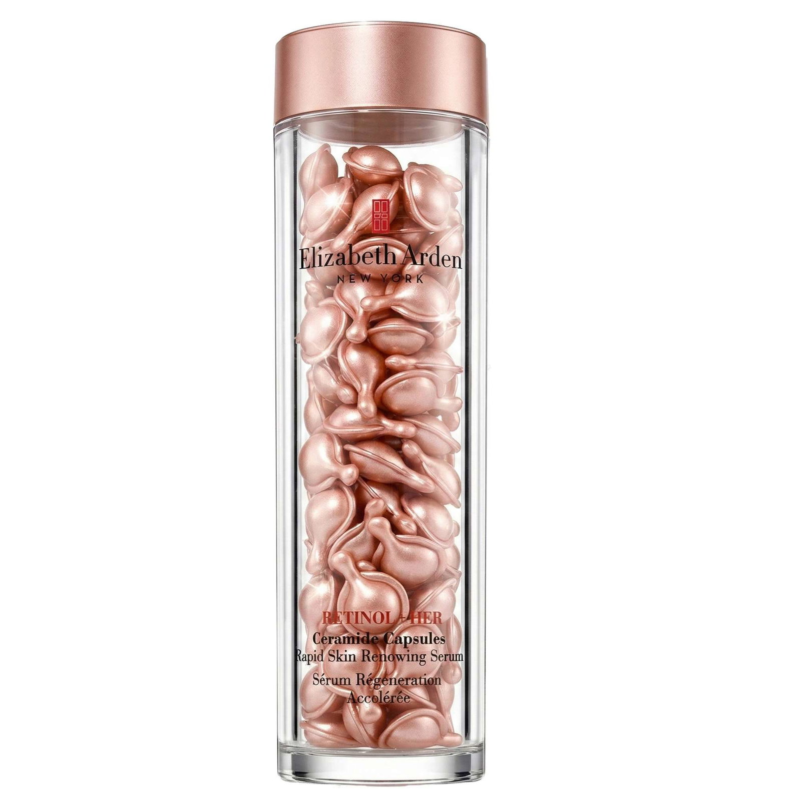 Image of Elizabeth Arden Retinol + HPR Ceramide Capsules Rapid Skin-Renewing Serum 90 Capsules