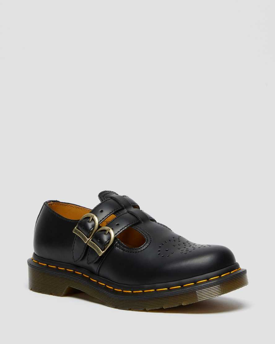 Image of 8065 Smooth Leather Mary Jane Shoes