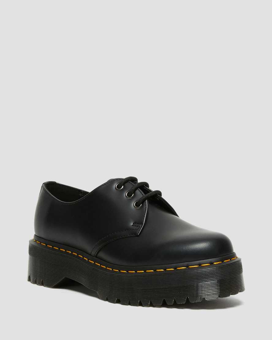 Image of 1461 Smooth Leather Platform Shoes