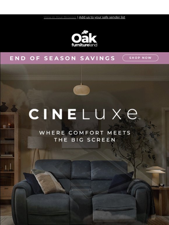Designed for movie nights 🎬
