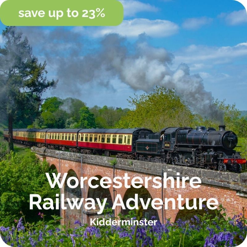 Worcestershire Railway Adventure - Hogarths Stone Manor Hotel