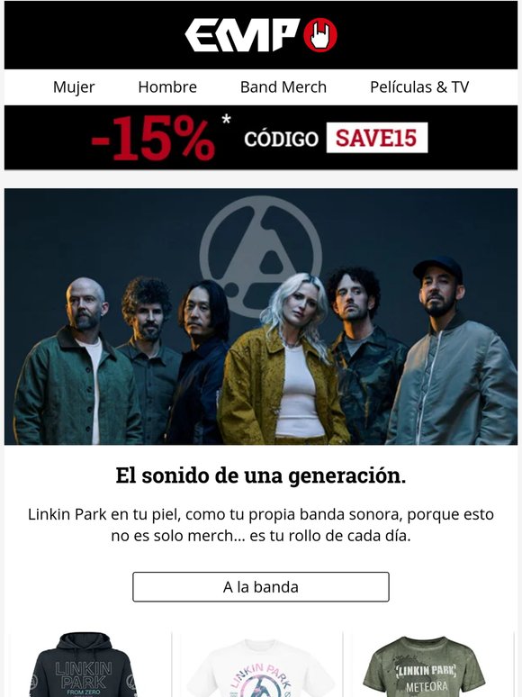 Tu merch sube de nivel: ¡ahora con 15% DTO.!
