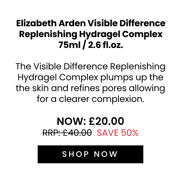 The Visible Difference Replenishing Hydragel Complex plumps up the the skin and refines pores allowing for a clearer complexion.