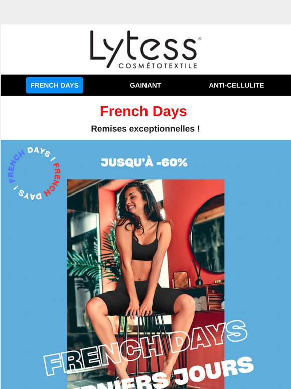 🧭 Demain il sera trop tard ! French Days -60%