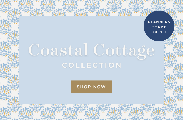 coastal cottage collection, planners start july 1, shop now