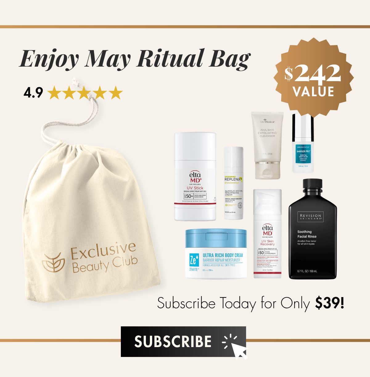 Subscribe for EBC Ritual Bag