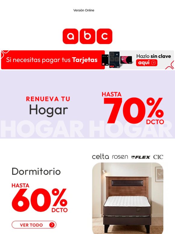 Descuentos para tu hogar 🎁
