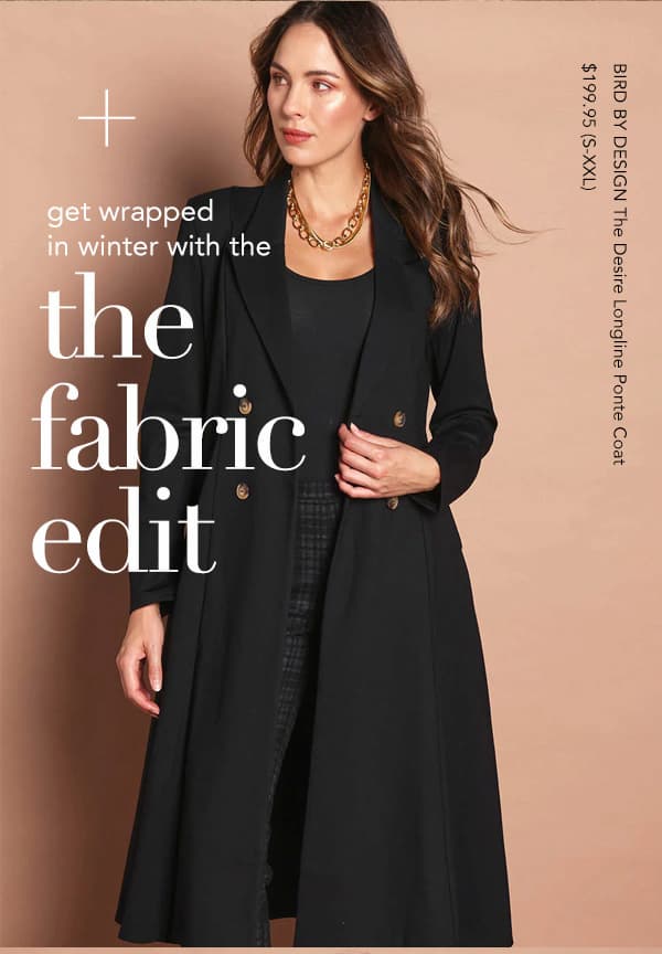 The Desire Longline Ponte Coat