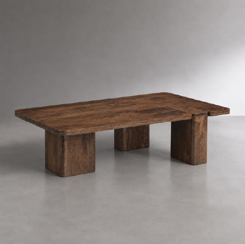 Table basse en bois de manguier Romane