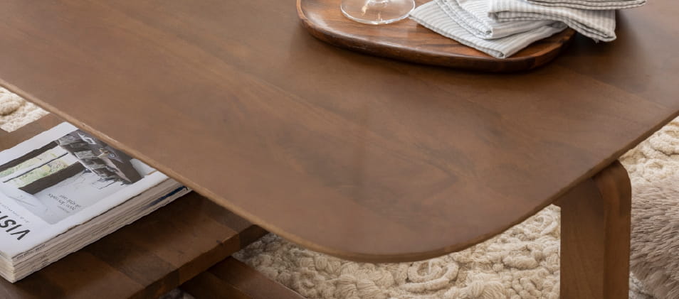 Table basse en bois de manguier Zola