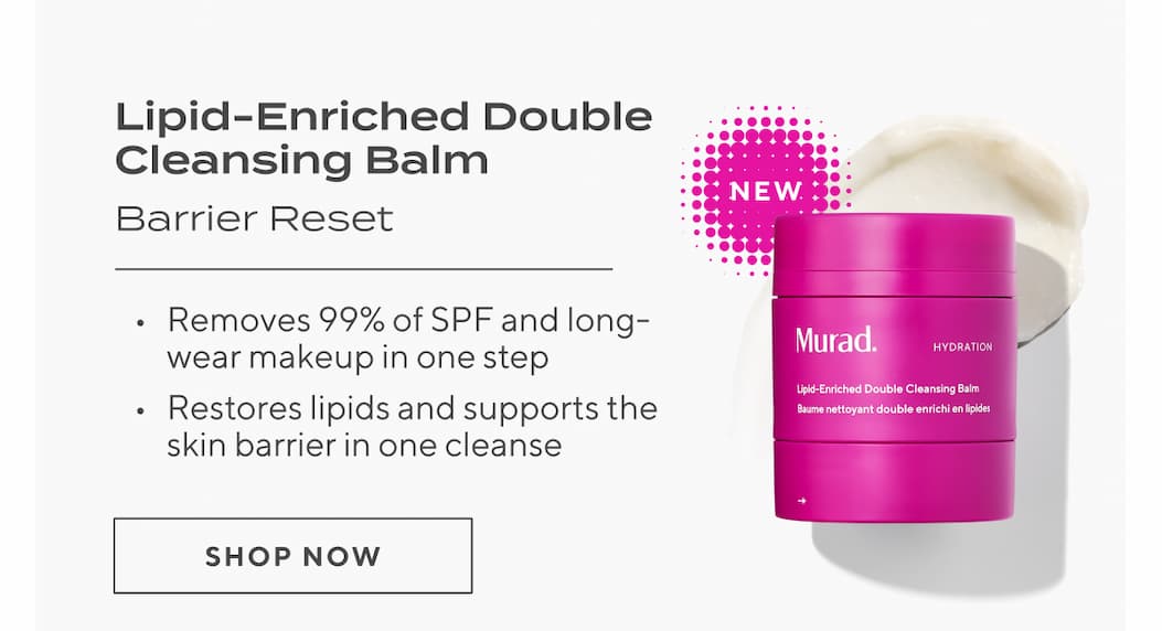 Lipid-Enriched Double Cleansing Balm