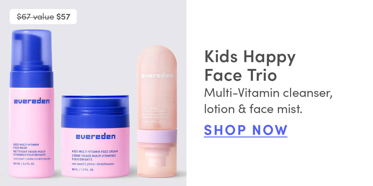Kids Happy Face Trio