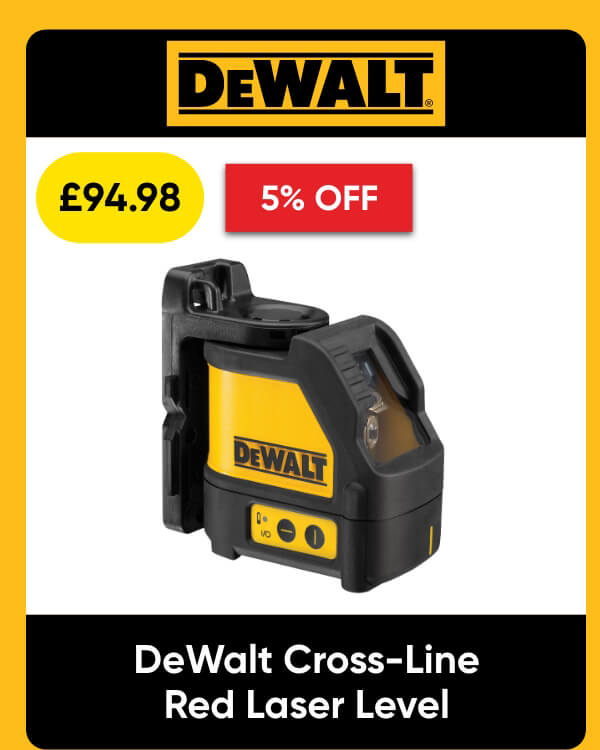 DeWalt DW088K-XJ Cross-Line Red Laser Level