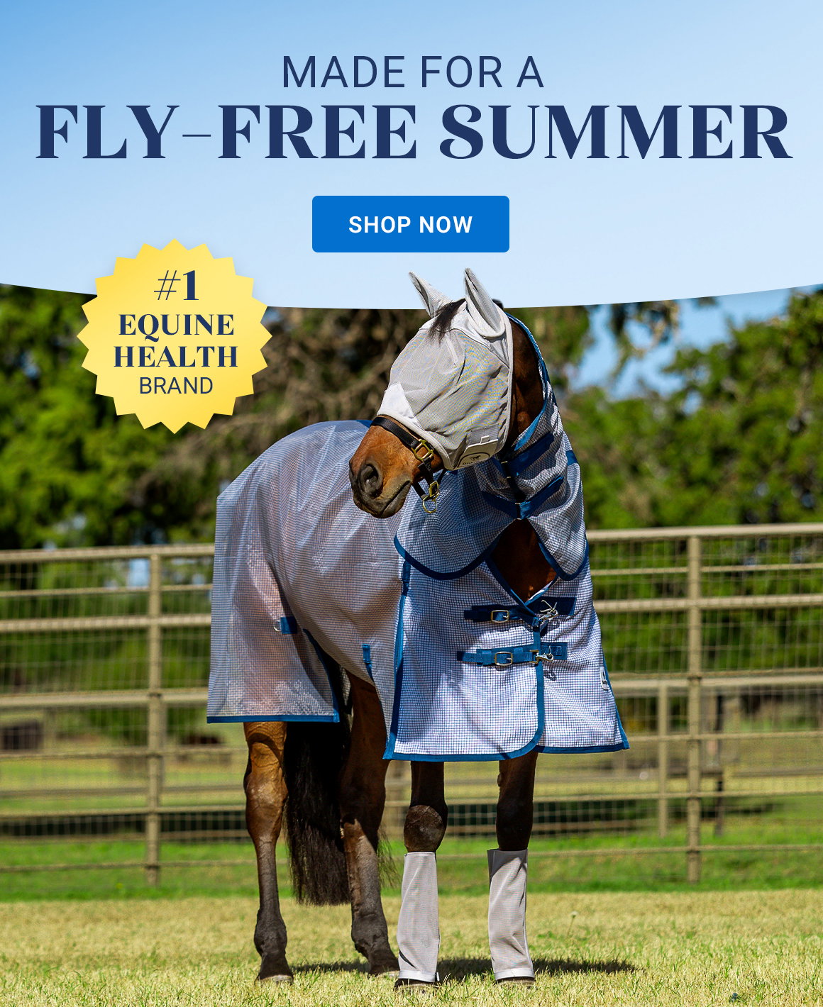 Made for a fly-free summer. Shop now.