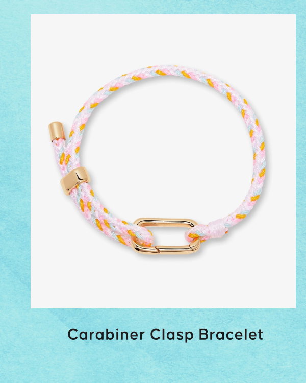 Carabiner Clasp Bracelet