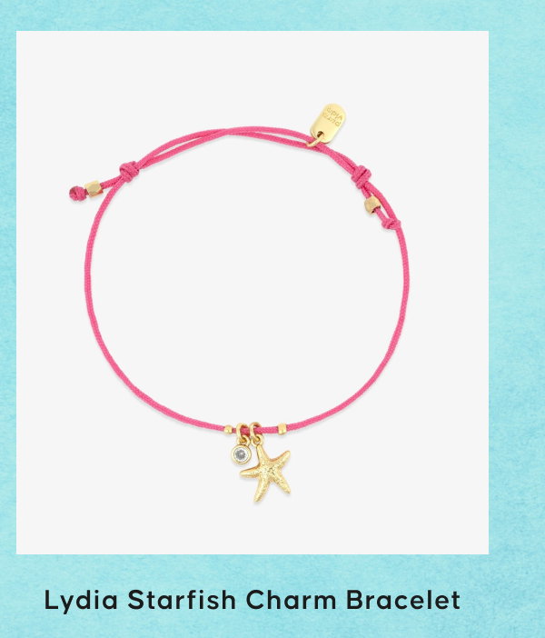 Lydia Starfish Charm Bracelet