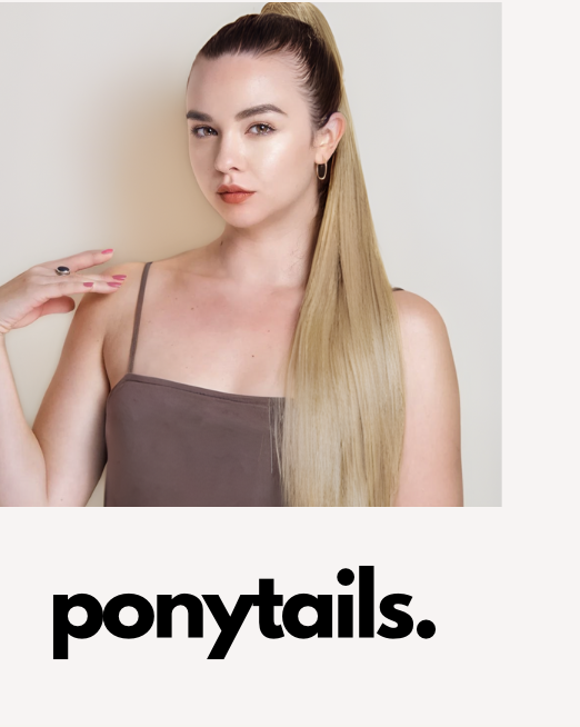 ponytails hair extensions