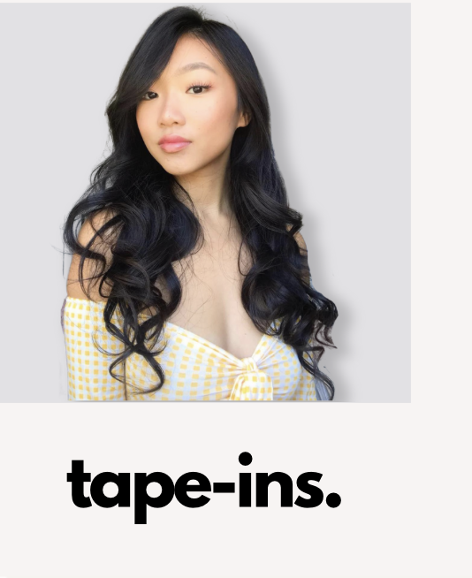 tape-ins hair extensions