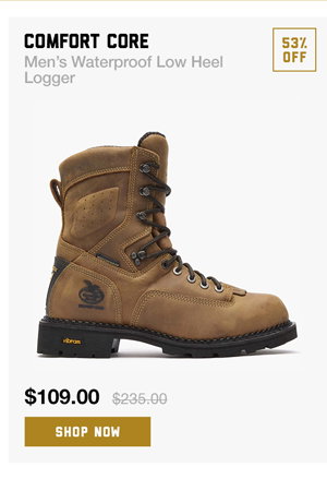 Comfort Core Low Heel Logger - $109