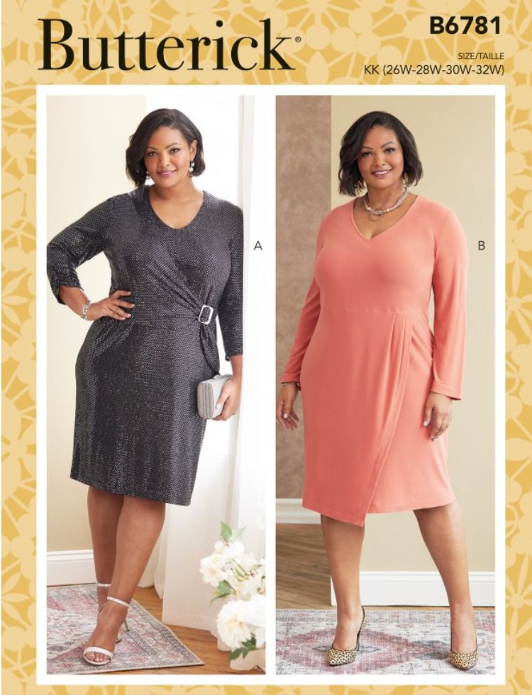 Butterick Paper Sewing Pattern 6781