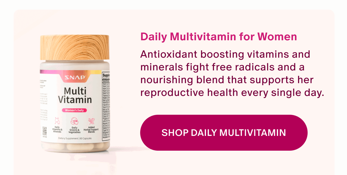 Daily multivitamin for women