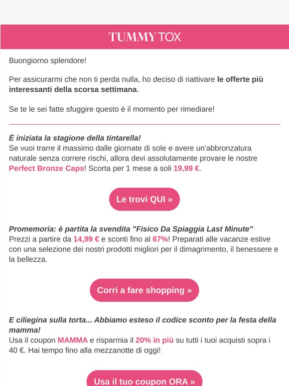 Ti sei persa le migliori promo settimanali?