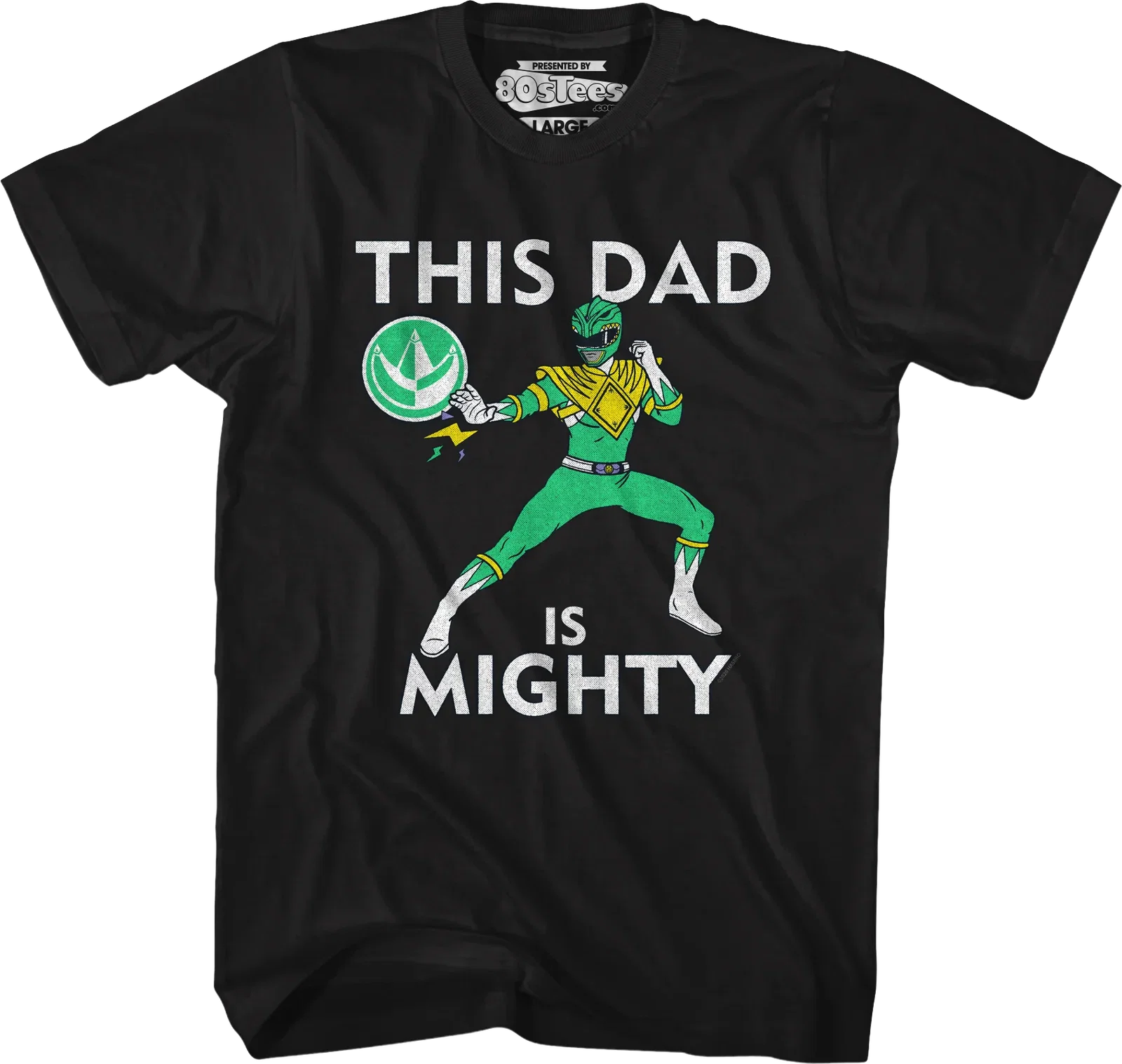 Green Ranger This Dad Mighty Morphin Power Rangers T-Shirt