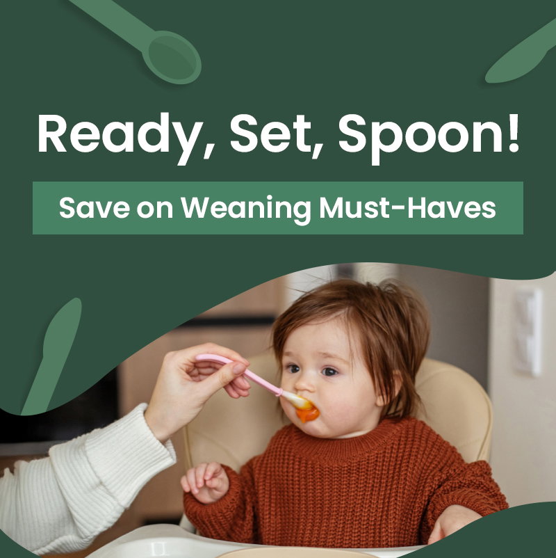 READY, SET, SPOON! Save on Weaning Must-Haves