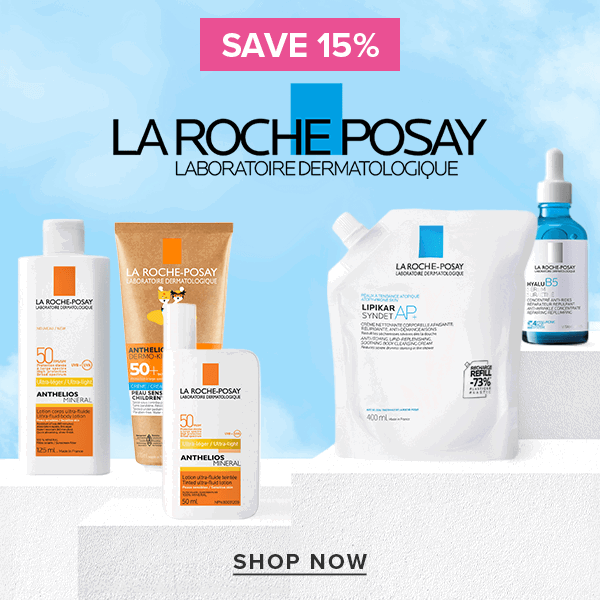 Save 15% on La Roche Posay