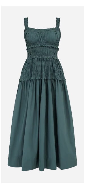 Marianne Dress In Lagoon