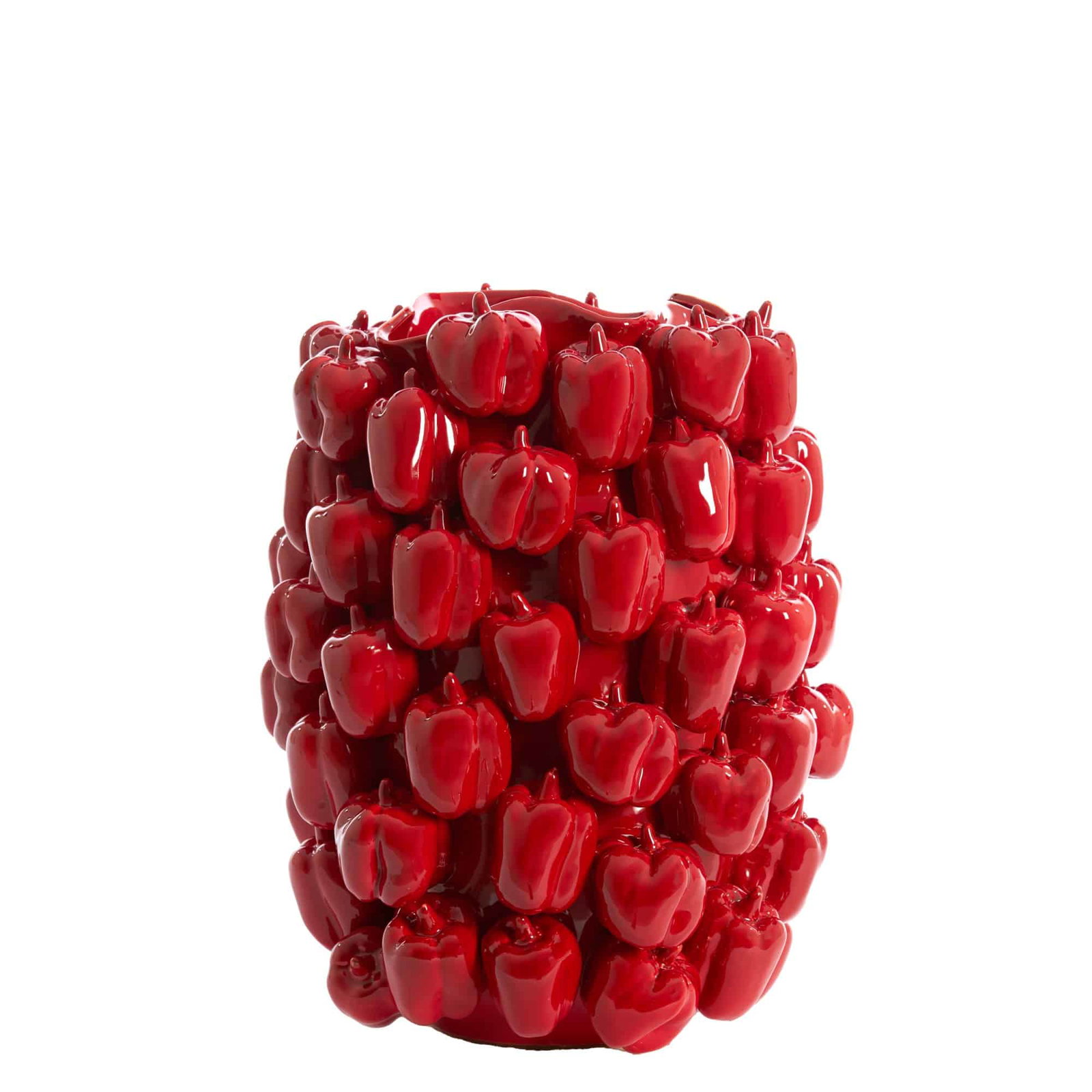 Image of Light & Living vaas Bellpepper - rood - 35x33x47cm
