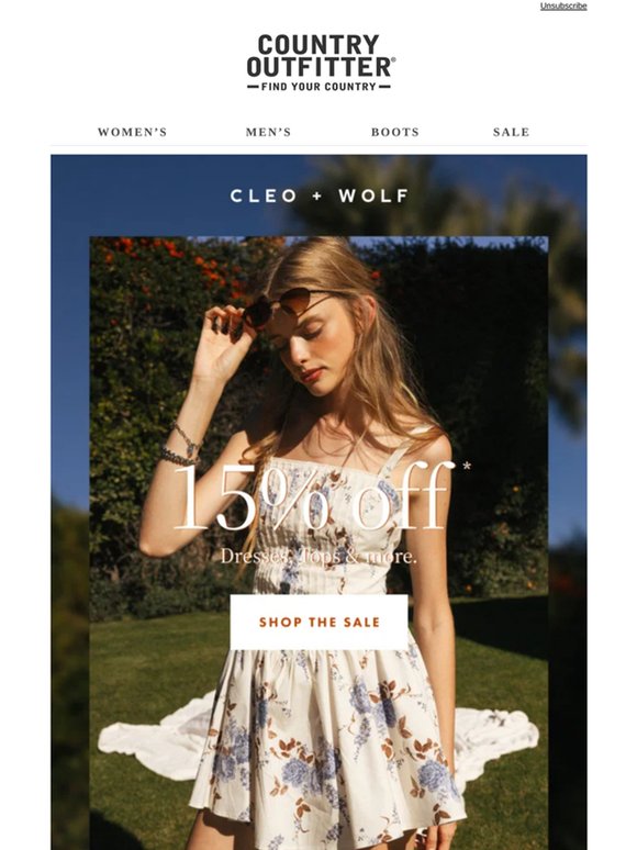 Save On Cleo + Wolf Spring Favorites