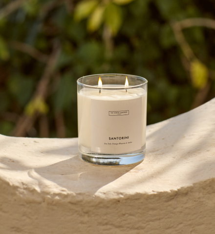 Santorini Luxury 2 Wick Candle