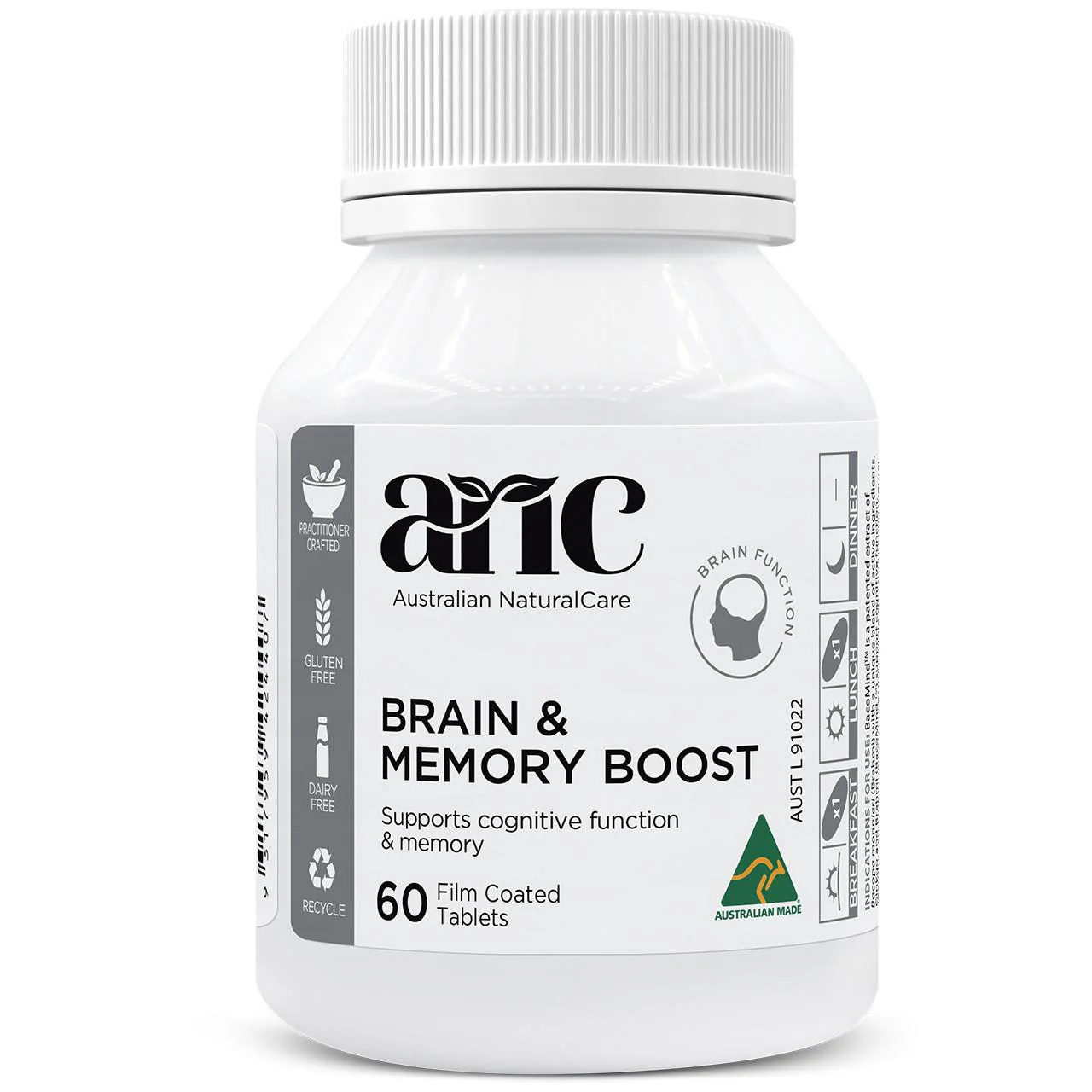 Image of Brain and Memory Boost 60 tabs